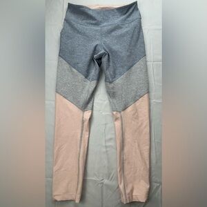 Outdoor voices 7/8 colorblock leggings - small